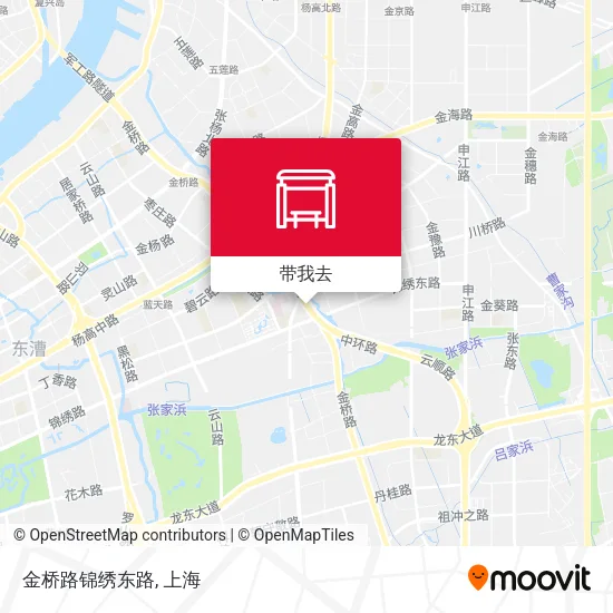 金桥路锦绣东路地图