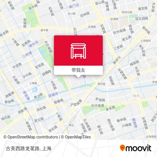 古美西路龙茗路地图