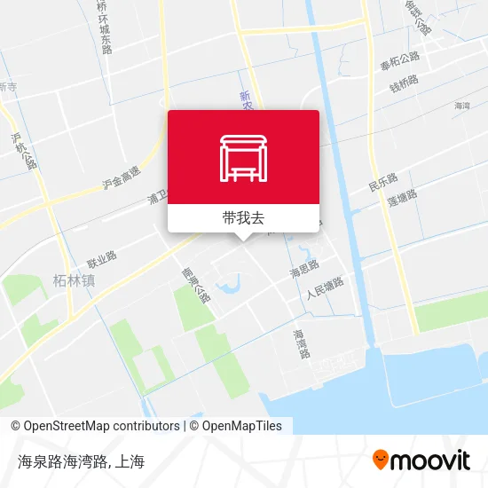 海泉路海湾路地图