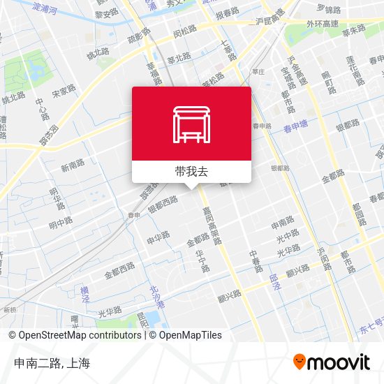 申南二路地图
