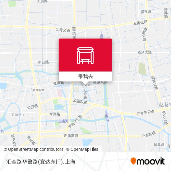汇金路华盈路(宜达东门)地图