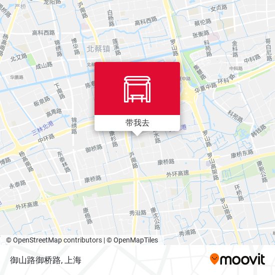 御山路御桥路地图