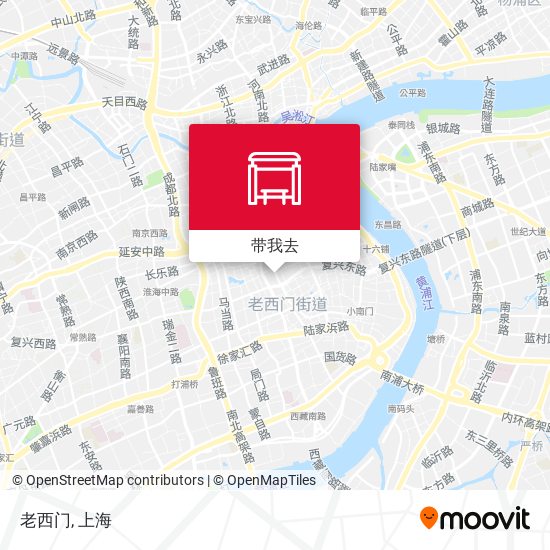 老西门地图