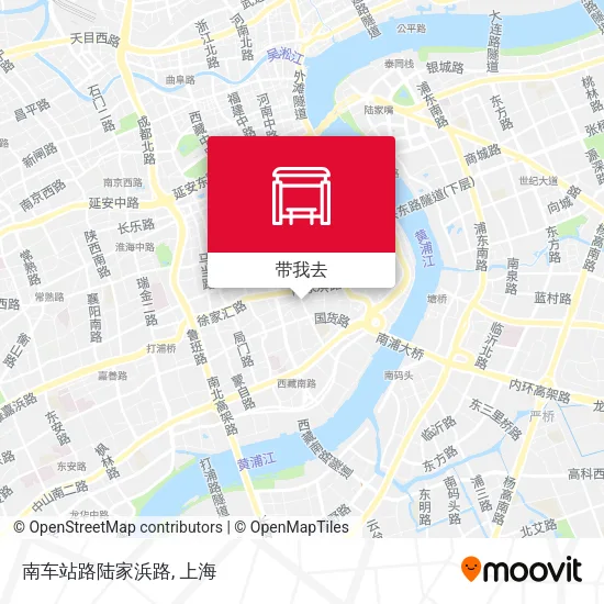南车站路陆家浜路地图