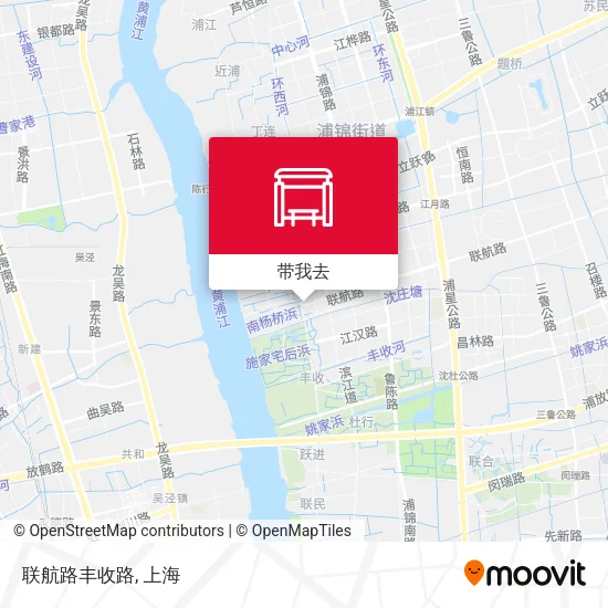 联航路丰收路地图