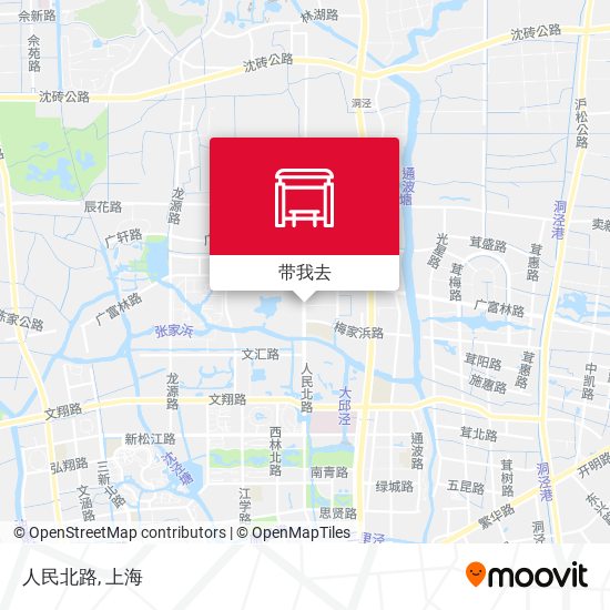 人民北路地图
