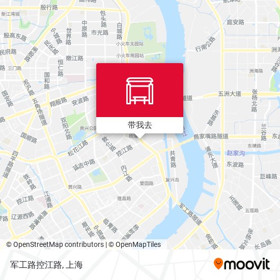 军工路控江路地图