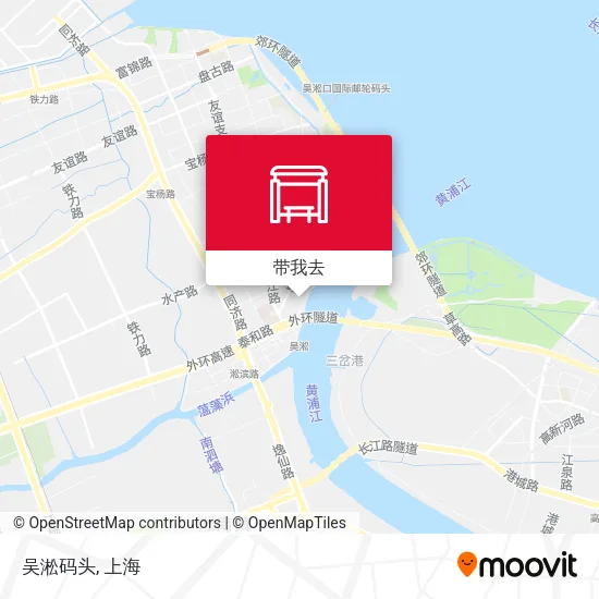 吴淞码头地图