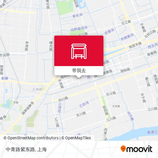 中青路紫东路地图