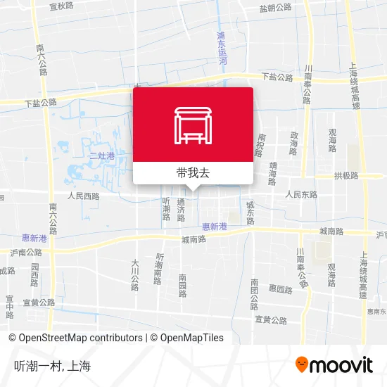 听潮一村地图