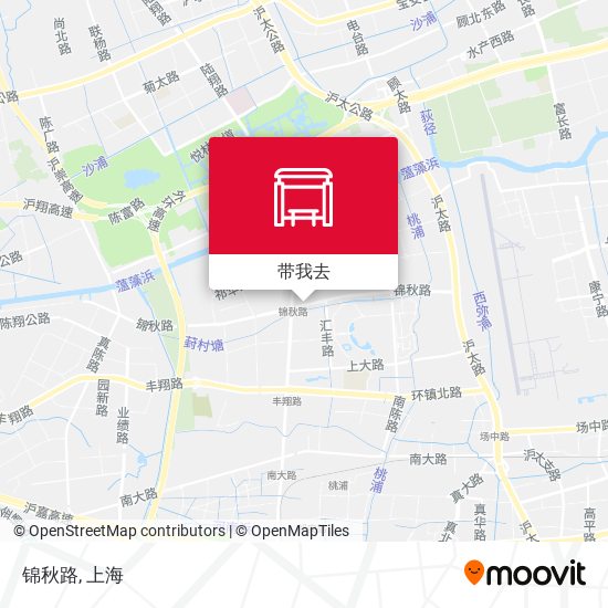 锦秋路地图