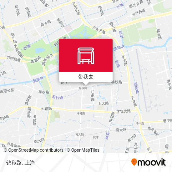 锦秋路地图