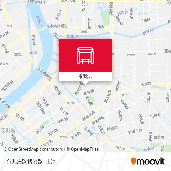台儿庄路博兴路地图