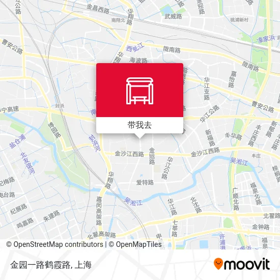 金园一路鹤霞路地图