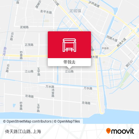 倚天路江山路地图