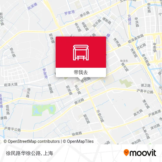 徐民路华徐公路地图