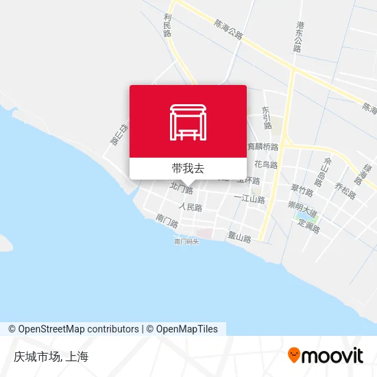 庆城市场地图