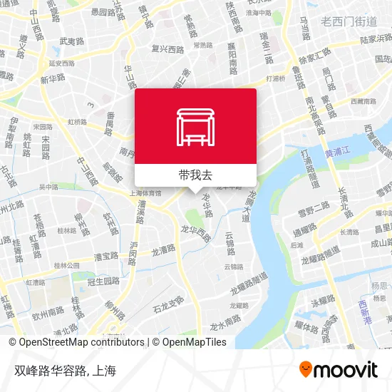 双峰路华容路地图