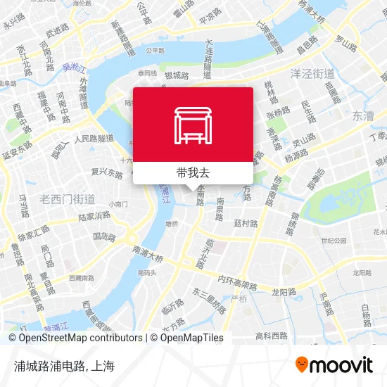 浦城路浦电路地图
