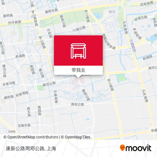 康新公路周邓公路地图