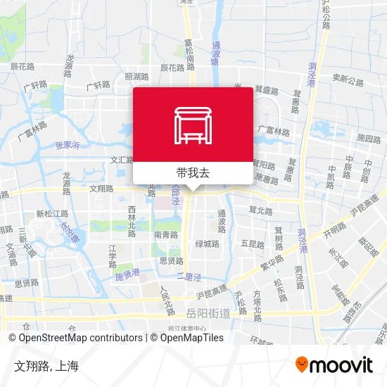 文翔路地图