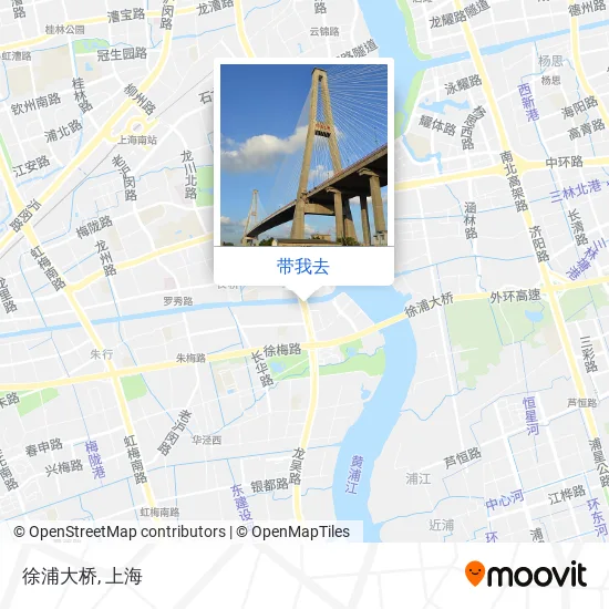 徐浦大桥地图
