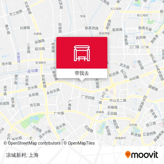 凉城新村地图
