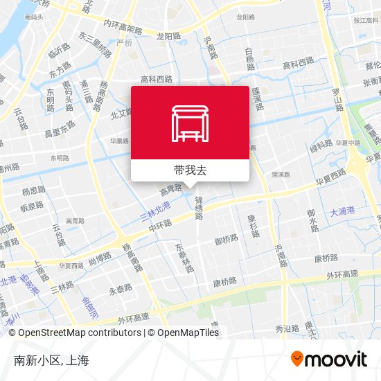 南新小区地图