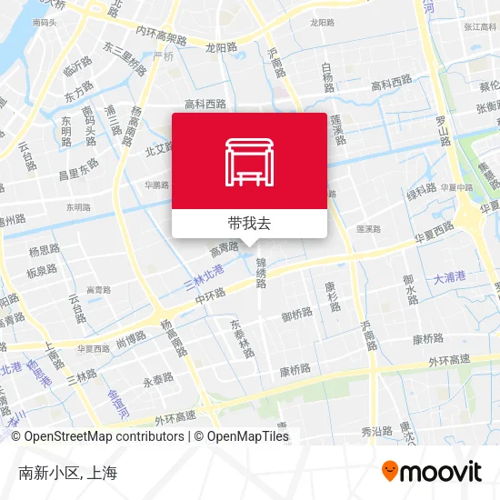 南新小区地图