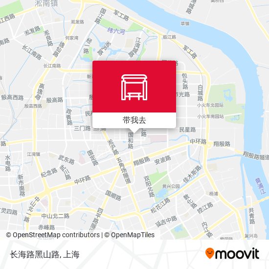 长海路黑山路地图