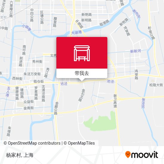 杨家村地图