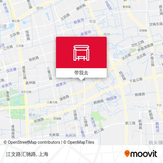 江文路汇驰路地图