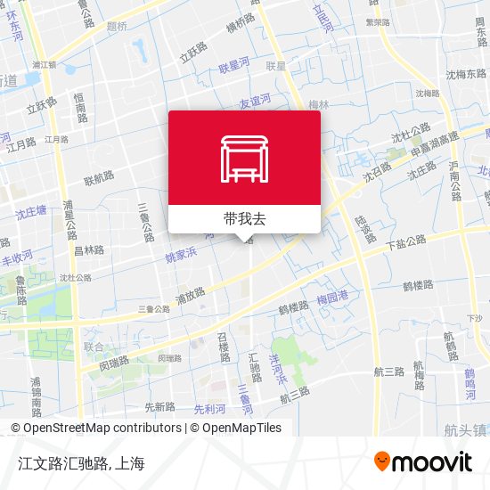 江文路汇驰路地图