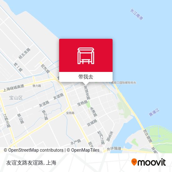 友谊支路友谊路地图