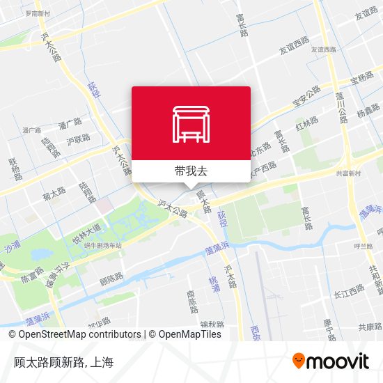 顾太路顾新路地图