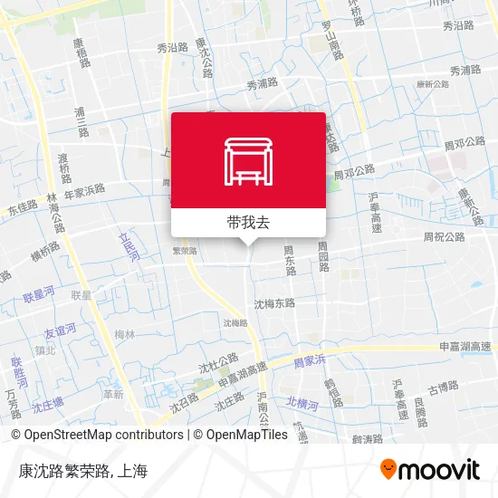 康沈路繁荣路地图