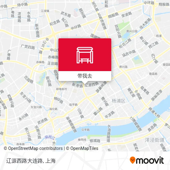 辽源西路大连路地图