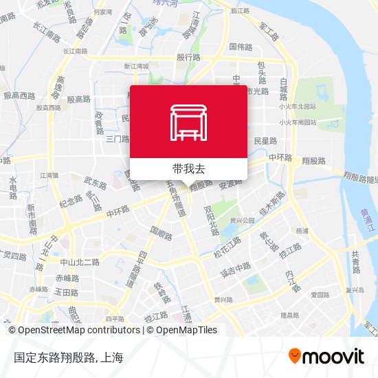 国定东路翔殷路地图