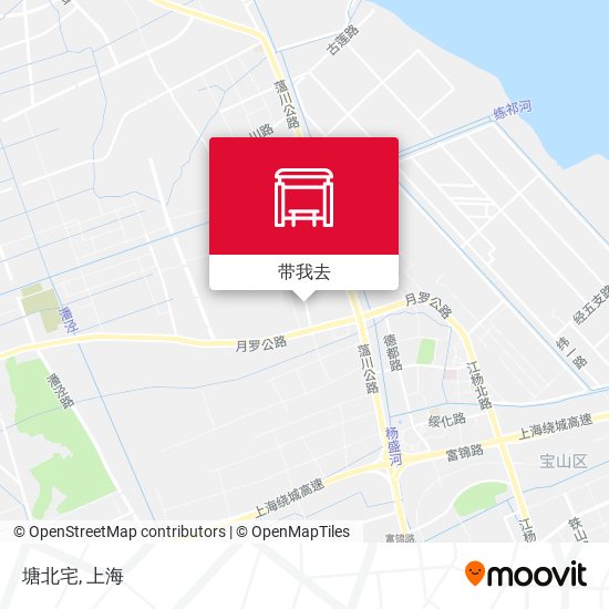 塘北宅地图