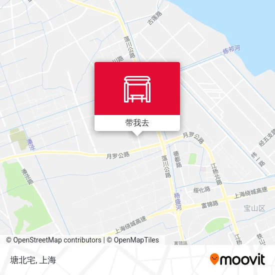 塘北宅地图