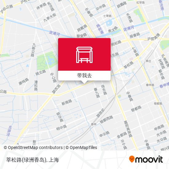 莘松路(绿洲香岛)地图