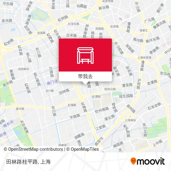 田林路桂平路地图
