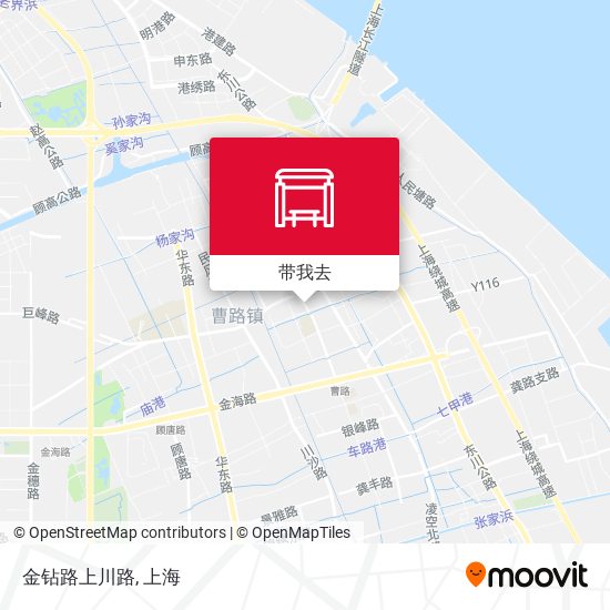 金钻路上川路地图