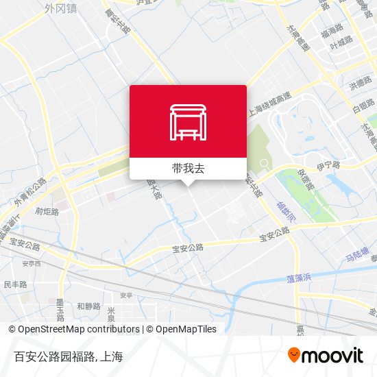 百安公路园福路地图