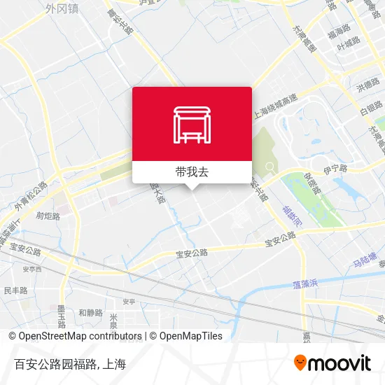 百安公路园福路地图