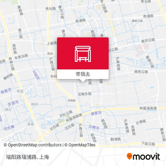 瑞阳路瑞浦路地图
