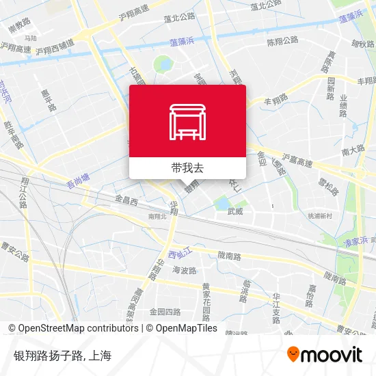 银翔路扬子路地图