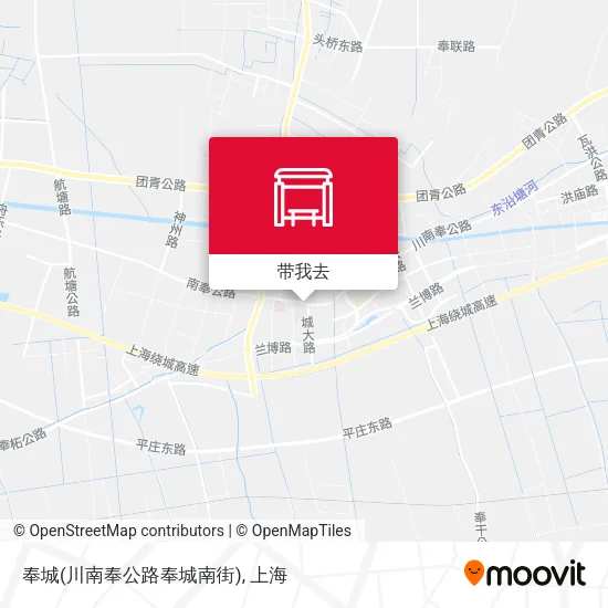 奉城(川南奉公路奉城南街)地图