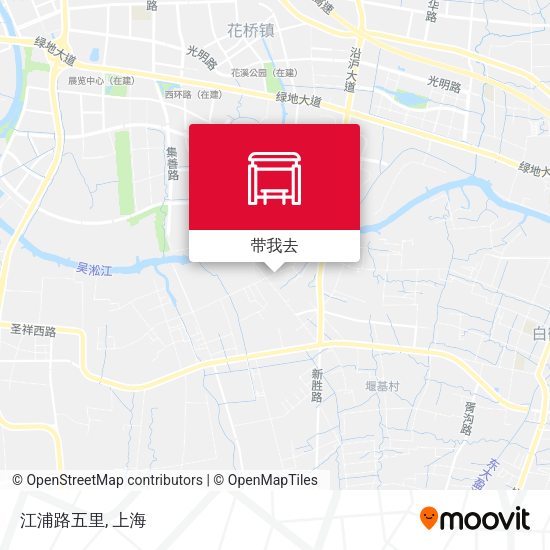 江浦路五里地图
