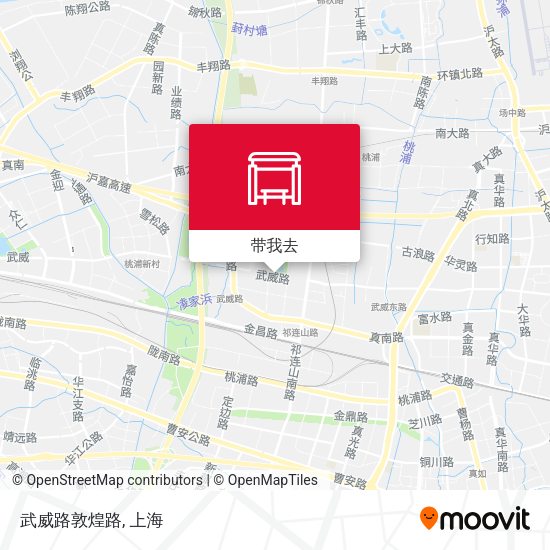 武威路敦煌路地图